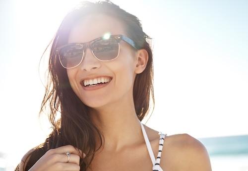 lihue woman in sunglasses smiling